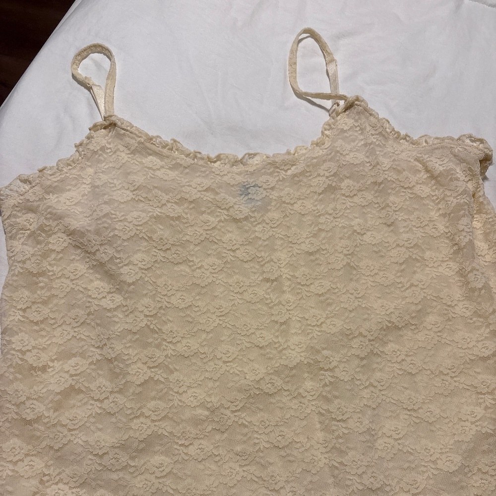 floral lace top